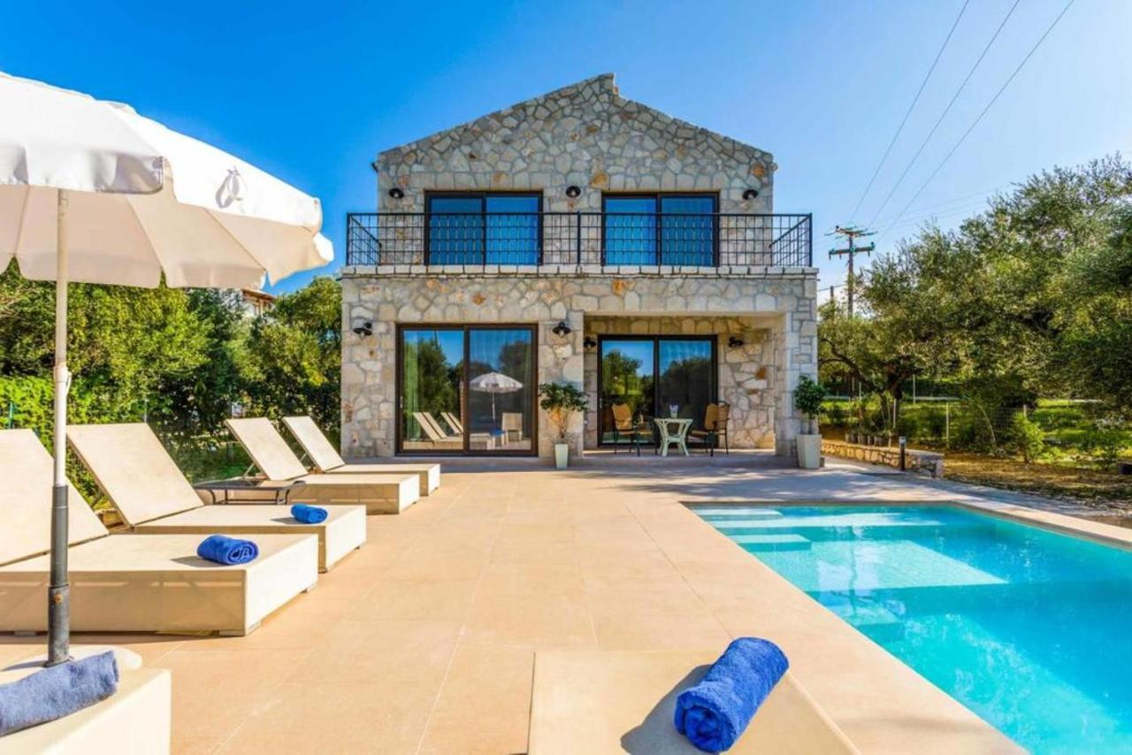 Astarte Villas - Petra Elia Private Villa With Pool Plános Dış mekan fotoğraf