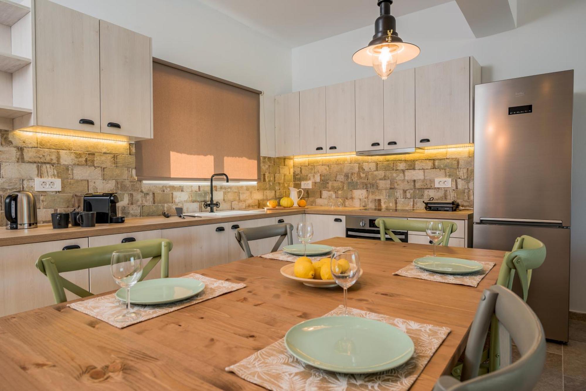 Astarte Villas - Petra Elia Private Villa With Pool Plános Dış mekan fotoğraf